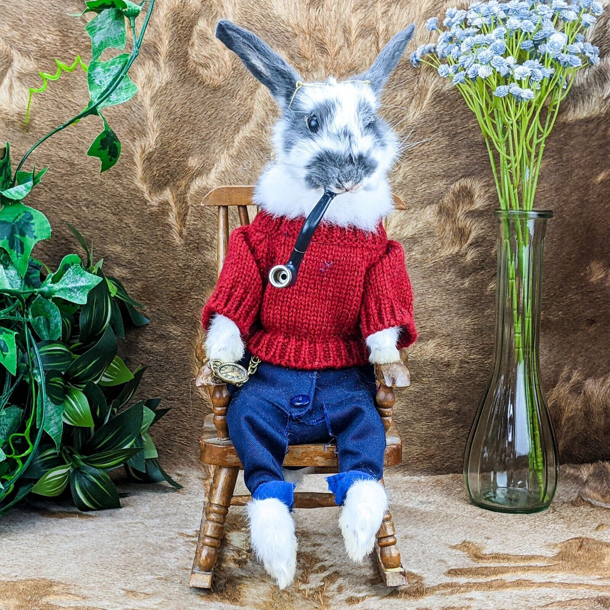 Rocking Chair Rabbit – Scenic City Oddities