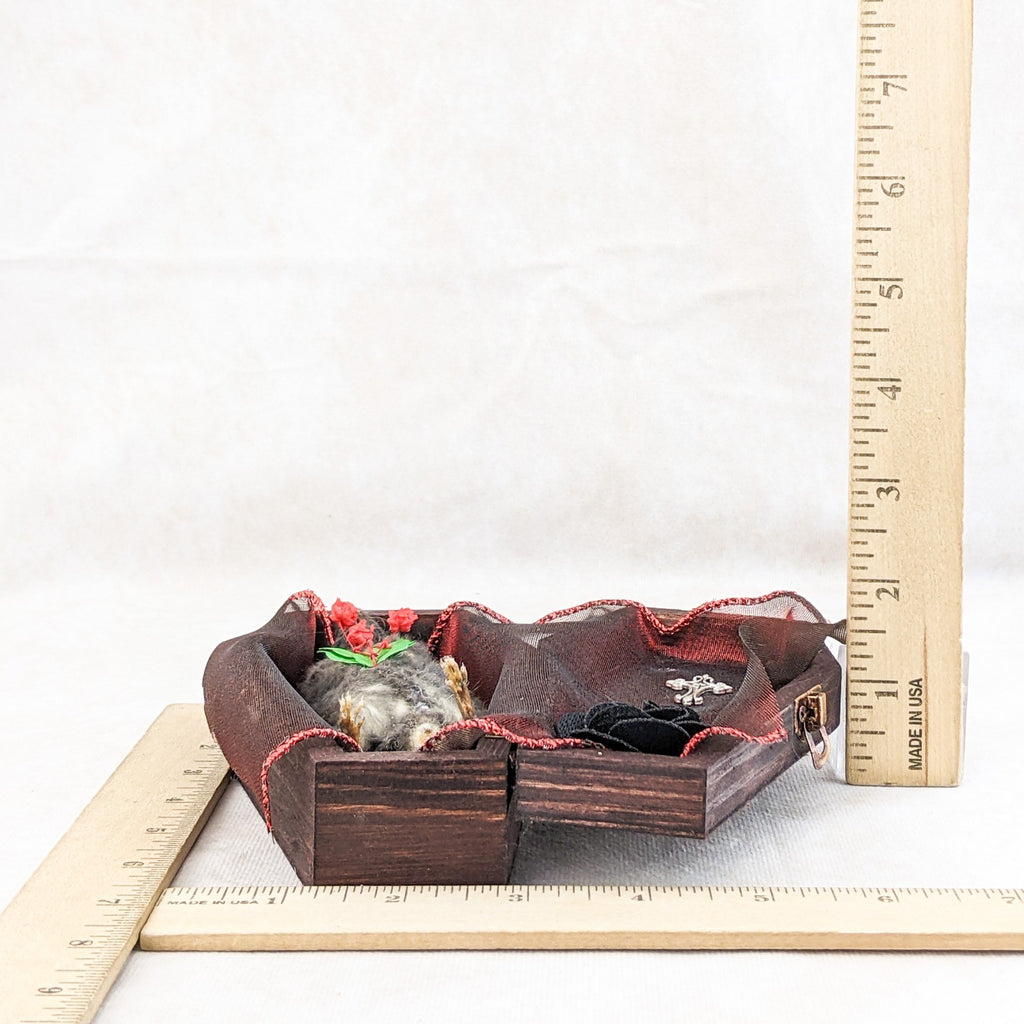 Coffin Mouse Macabre Funeral Taxidermy Anthropomorphic collectible dec ...