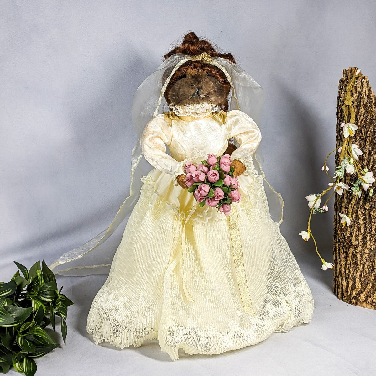 Rabbit Victorian Bride Doll – Scenic City Oddities